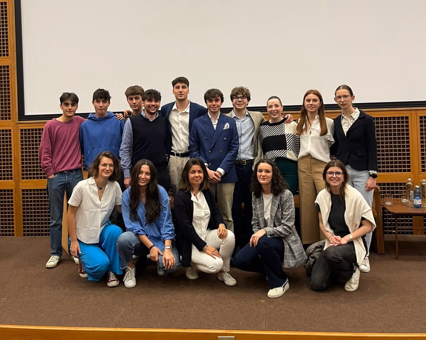 Il team BIyoung - associazione giovanile di Biella