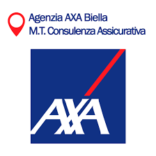 Logo AXA Assicurazioni - Massimo Tara - sponsor BIyoung Biella